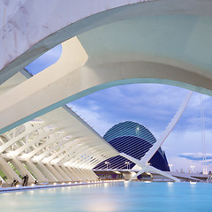 Image showing City of the Arts and Sciences in Valencia, Spain.