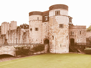 Image showing Tower of London vintage