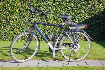 Image showing Electric bicycle in the sun