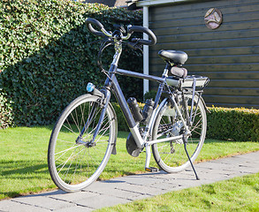 Image showing Electric bicycle in the sun