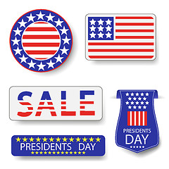 Image showing Presidents Day Icons