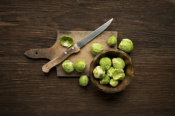 Image showing Brussels sprout