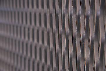 Image showing Steel grid