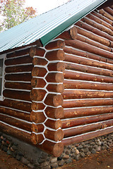 Image showing Log Cabin Chinking