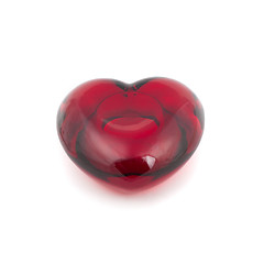 Image showing red heart isolated 