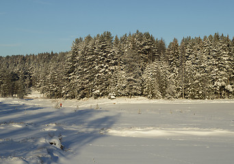 Image showing Norwegian winter landscape