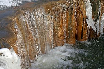 Image showing little winter creek