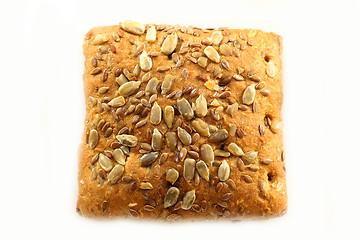 Image showing Delicious bread  with seeds