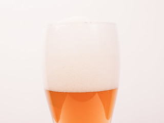 Image showing  Weizen beer vintage