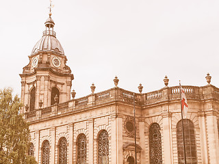 Image showing St Philip Cathedral, Birmingham vintage