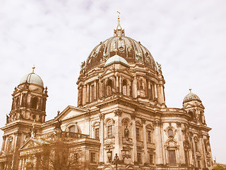 Image showing Berliner Dom vintage