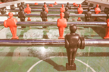 Image showing  Table football vintage