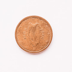 Image showing  Irish 2 cent coin vintage