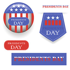 Image showing Presidents Day Icons