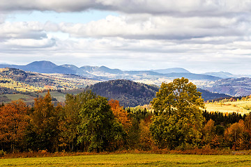 Image showing Sudety Range in Southern Poland