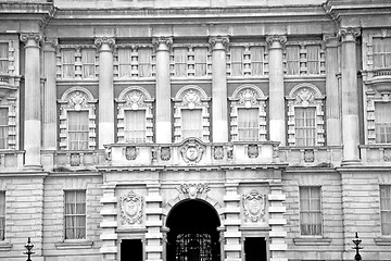 Image showing old construction in england europe london wall antique and light