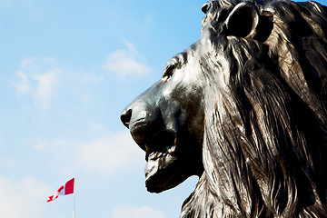 Image showing england  historic    statue in old   london 