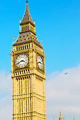 Image showing london big ben and historical   city