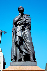 Image showing marble and statue in   london england