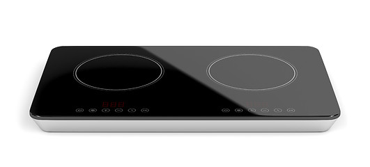 Image showing Double ceramic cooktop