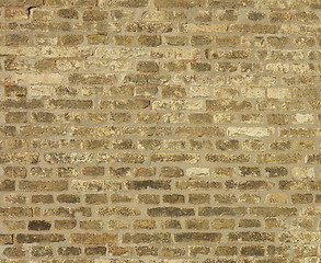 Image showing Old brick wall texture