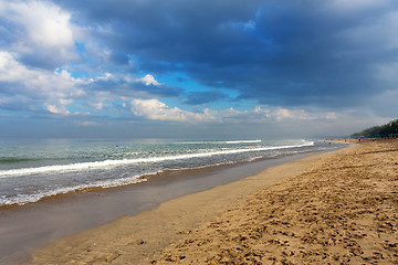 Image showing Kuta beach in Bali Indonesia