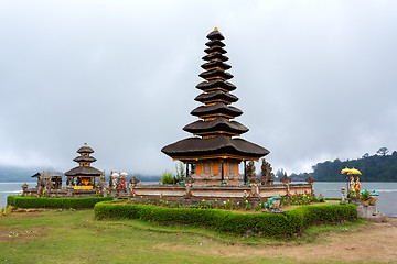 Image showing Pura Ulun Danu water temple Bali