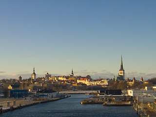 Image showing view of tallinn, estonia