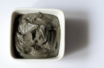 Image showing Cosmetic clay for spa treatments