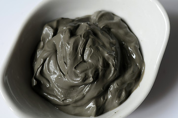 Image showing Cosmetic clay for spa treatments