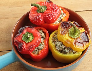 Image showing Stuffed peppers