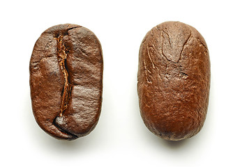 Image showing Coffee beans macro