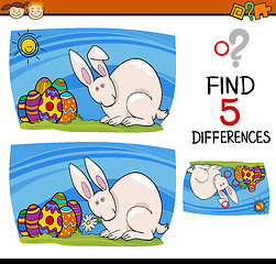 Image showing easter task of differences