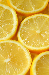 Image showing Bright yellow lemons