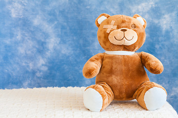 Image showing Injured Teddy Bear