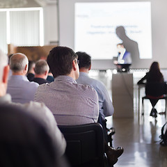 Image showing Audience in the lecture hall.