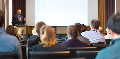 Image showing Audience in the lecture hall.