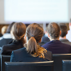 Image showing Audience in the lecture hall.