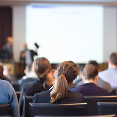 Image showing Audience in the lecture hall.