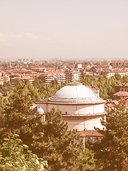 Image showing Gran Madre church, Turin vintage