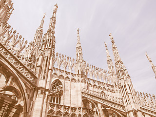 Image showing Duomo, Milan vintage