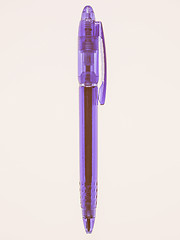 Image showing  Blue pen vintage