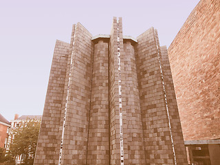 Image showing Coventry Cathedral vintage