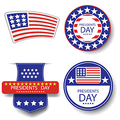 Image showing Presidents Day Icons