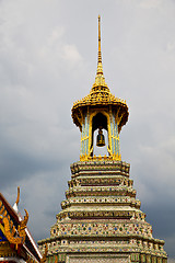 Image showing  thailand asia   in  bangkok rain  bell     and  colors religion