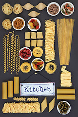 Image showing Dried Pasta Sampler