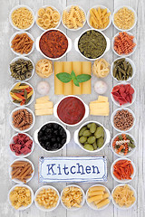Image showing Mediterranean Diet Food  