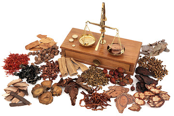 Image showing Chinese Herbs