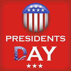 Image showing Presidents Day Icon