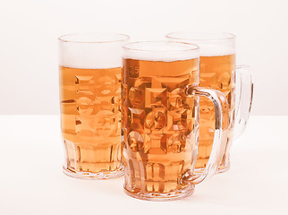 Image showing  Lager beer vintage